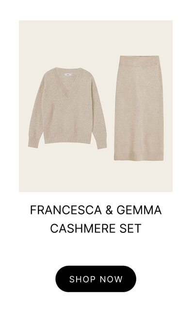 FRANCESCA & GEMMA CASHMERE SET