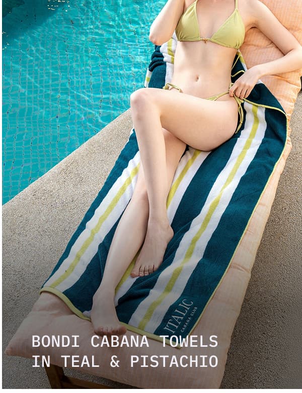 Bondi In Teal and Pistachio