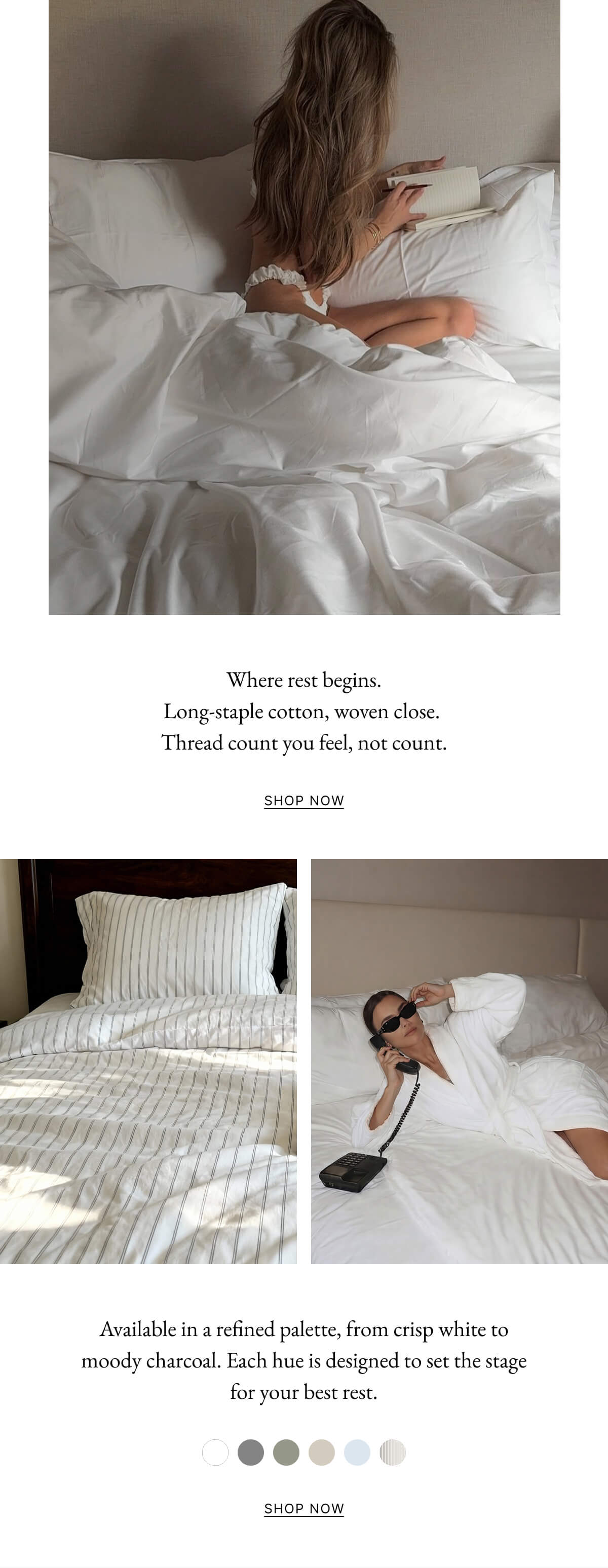 Luxe Sateen Bed Sheet Set