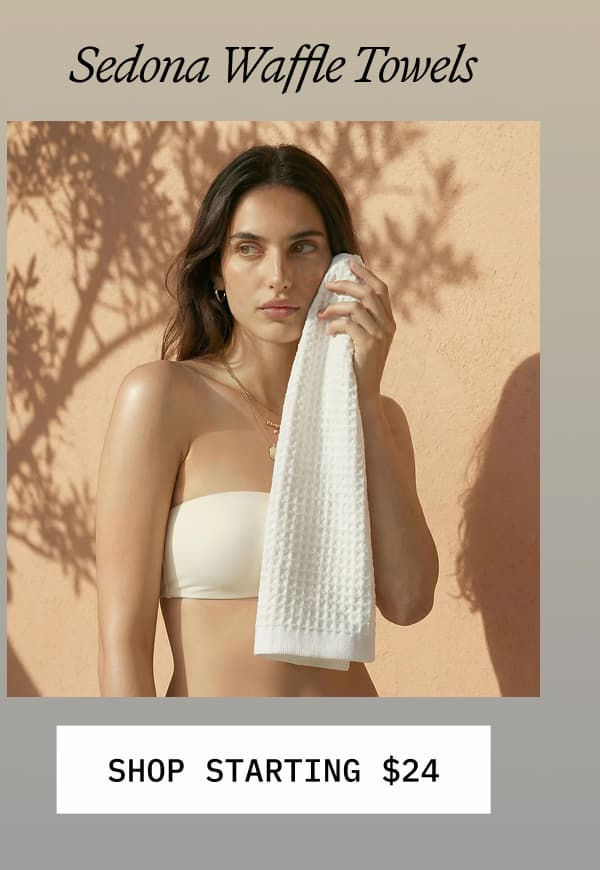 Sedona Waffle Towels