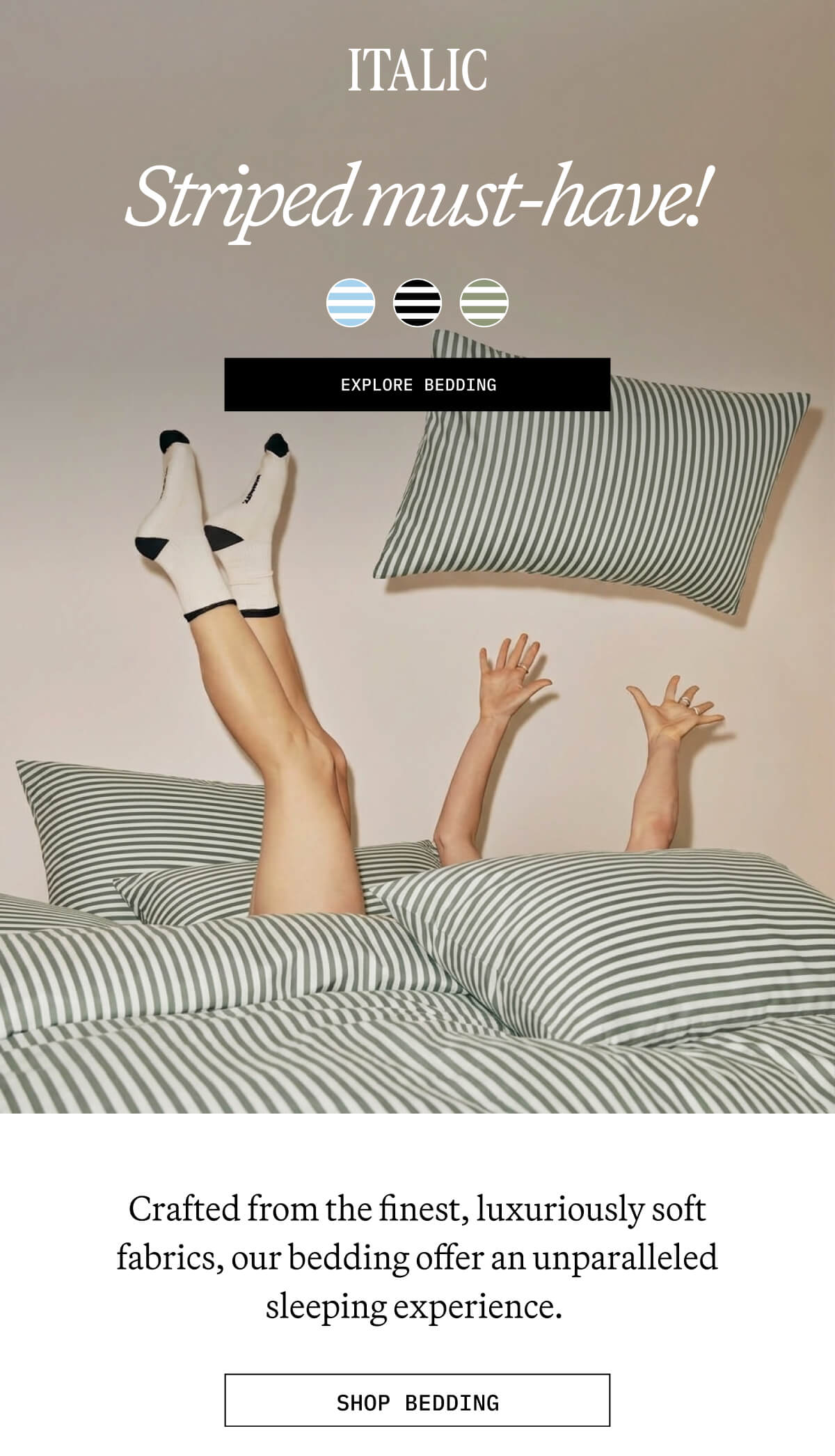 ITALIC | Striped must-have!