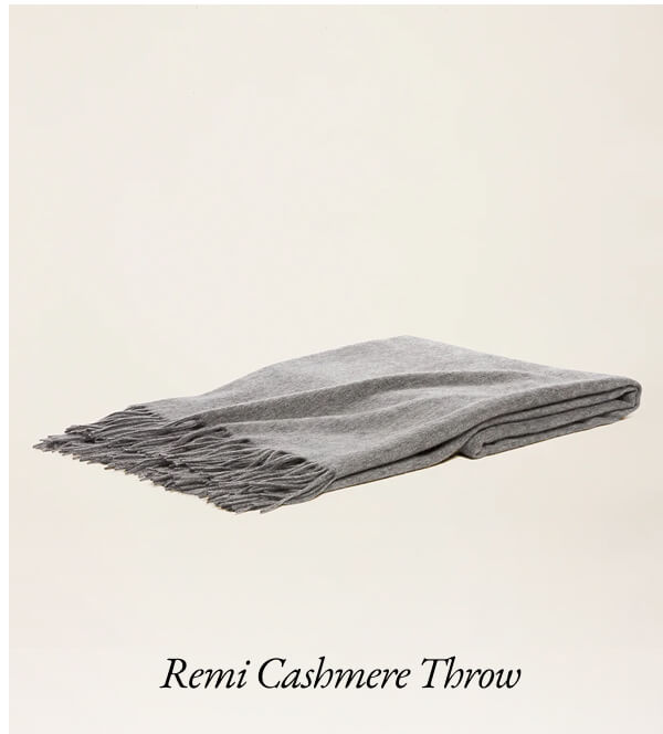Remi Cashmere Throw