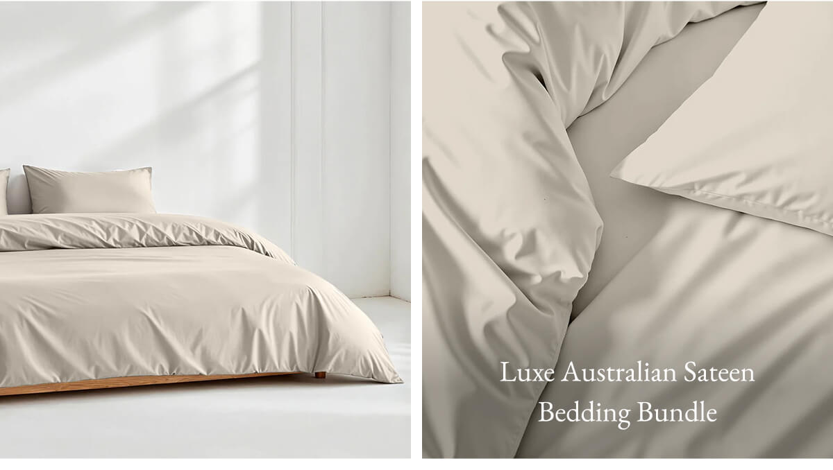 Luxe Australian Sateen Bedding Bundle
