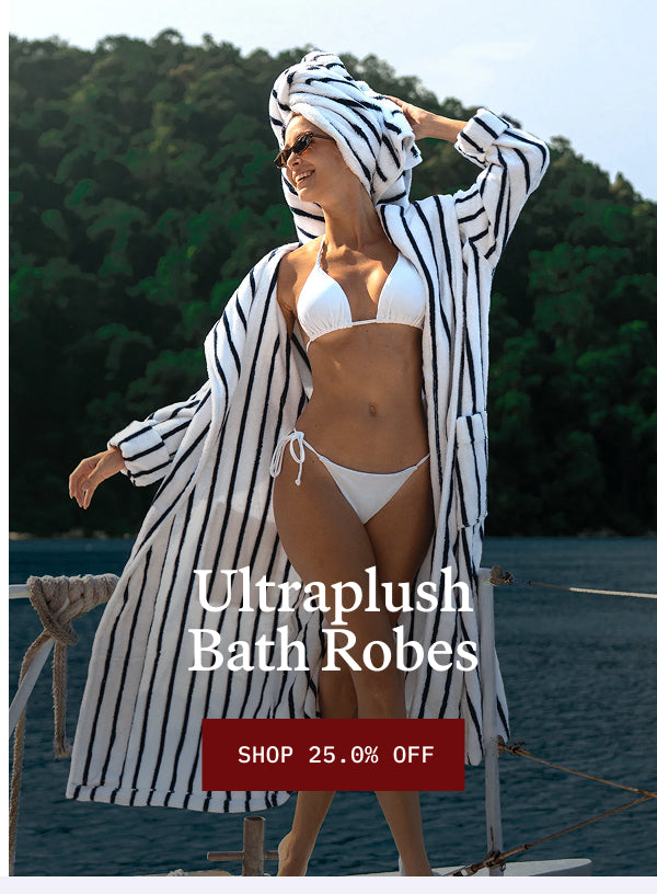 ULTRAPLUSH BATH ROBES 25.0% OFF