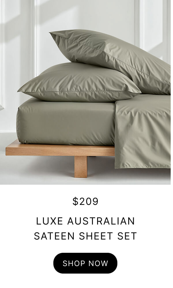Luxe Australian Sateen Sheet Set