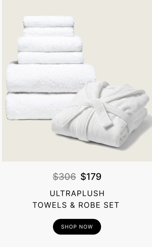 Ultraplush Towels & Robe Set