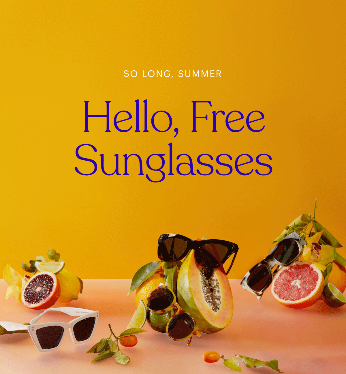 ITALIC | SO LONG, SUMMER | Hello, Free Sunglasses