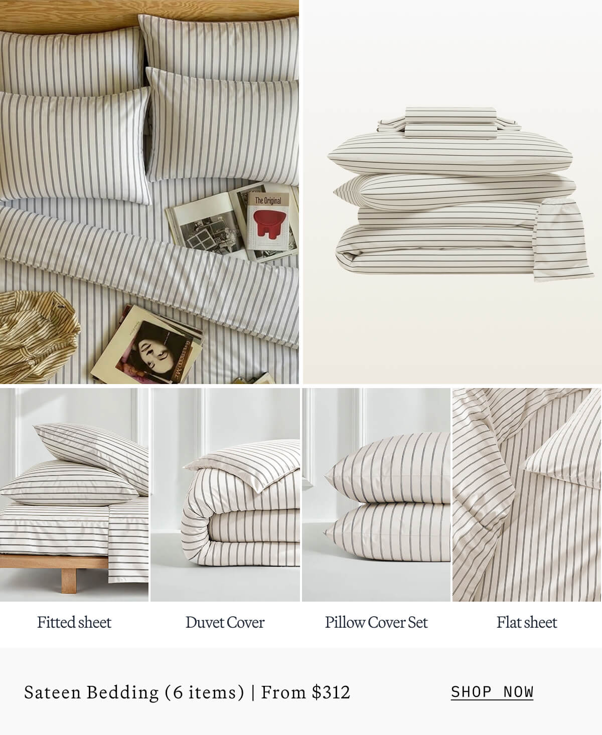 ITALIC | Sateen bedding Bundle
