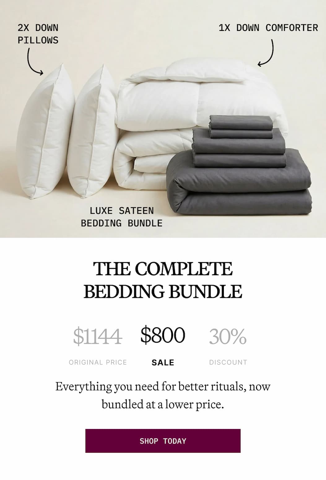The Complete Bedding Bundle