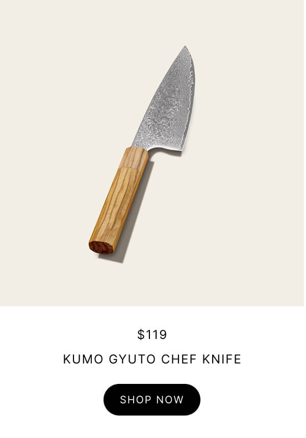 $119 KUMO GYUTO CHEF KNIFE SHOP NOW