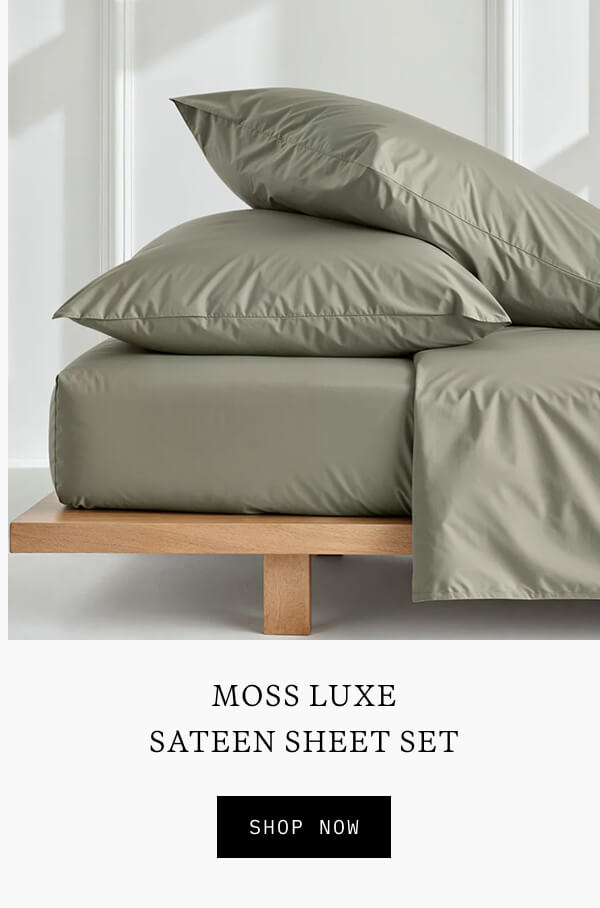 MOSS LUXEE SATEEN SET