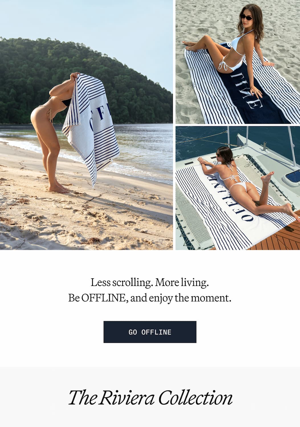 ITALIC | The Offline towel