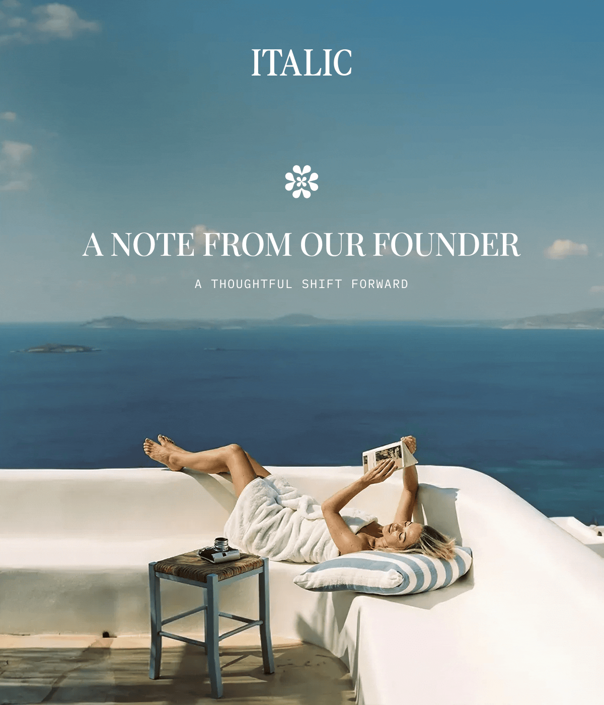 ITALIC | The Art of Staying In.