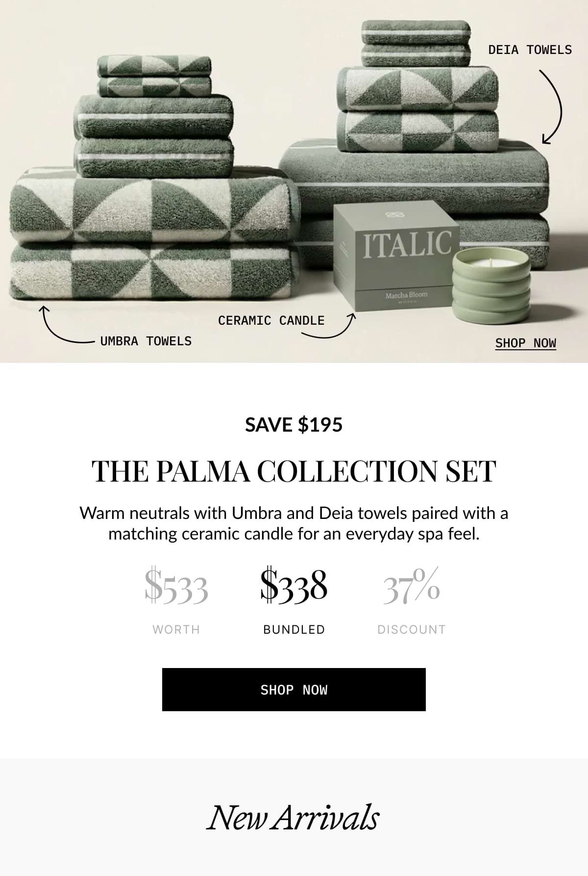 ITALIC | The Palma collection set