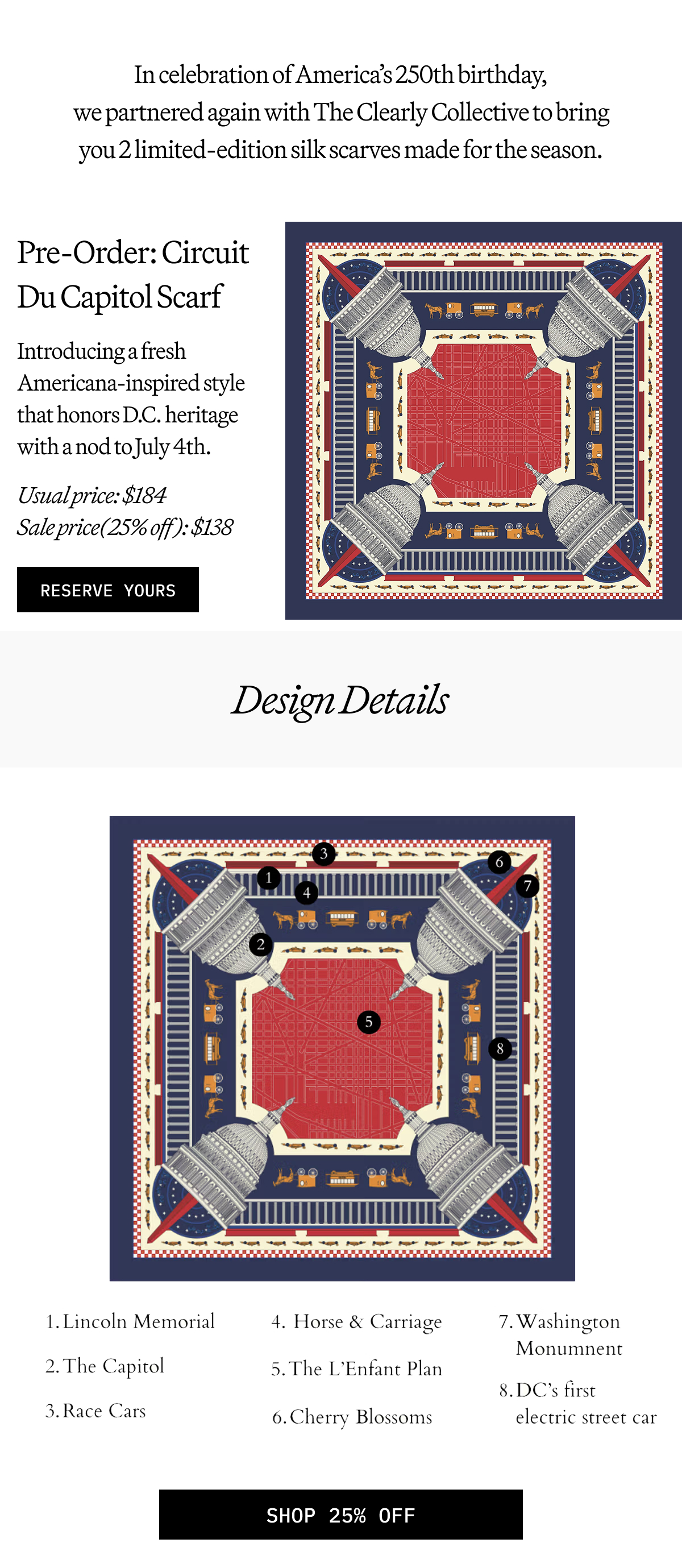 Pre-Order: Circuit Du Capitol Scarf by The Clearly Collective