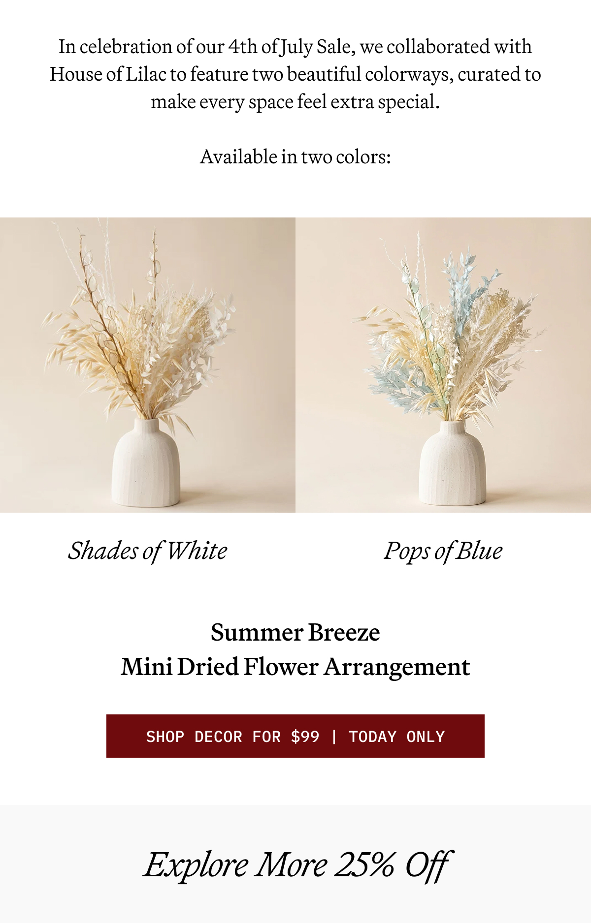 ITALIC X House of Lilac | 25% OFF SALE