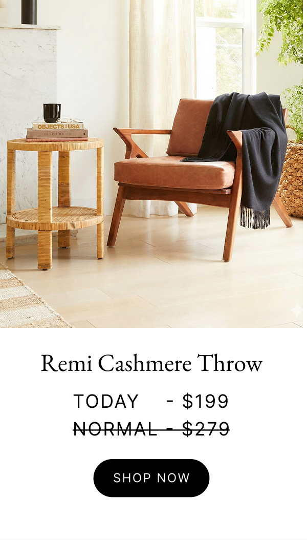 Remi Cashmere Throw