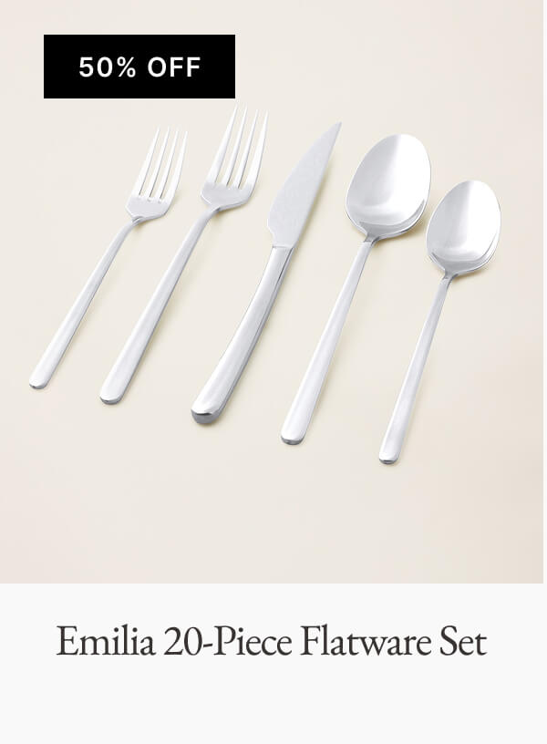 Emilia 20-Piece Flatware Set