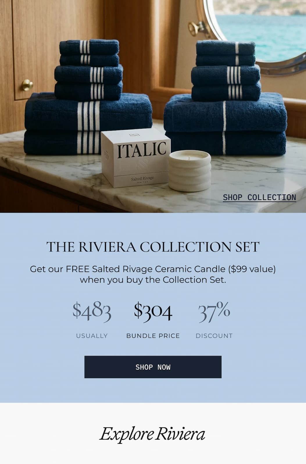 ITALIC | NEW RIVIERA COLLECTION