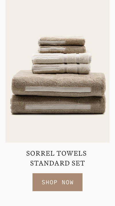 SORREL TOWELS STANDARD SET