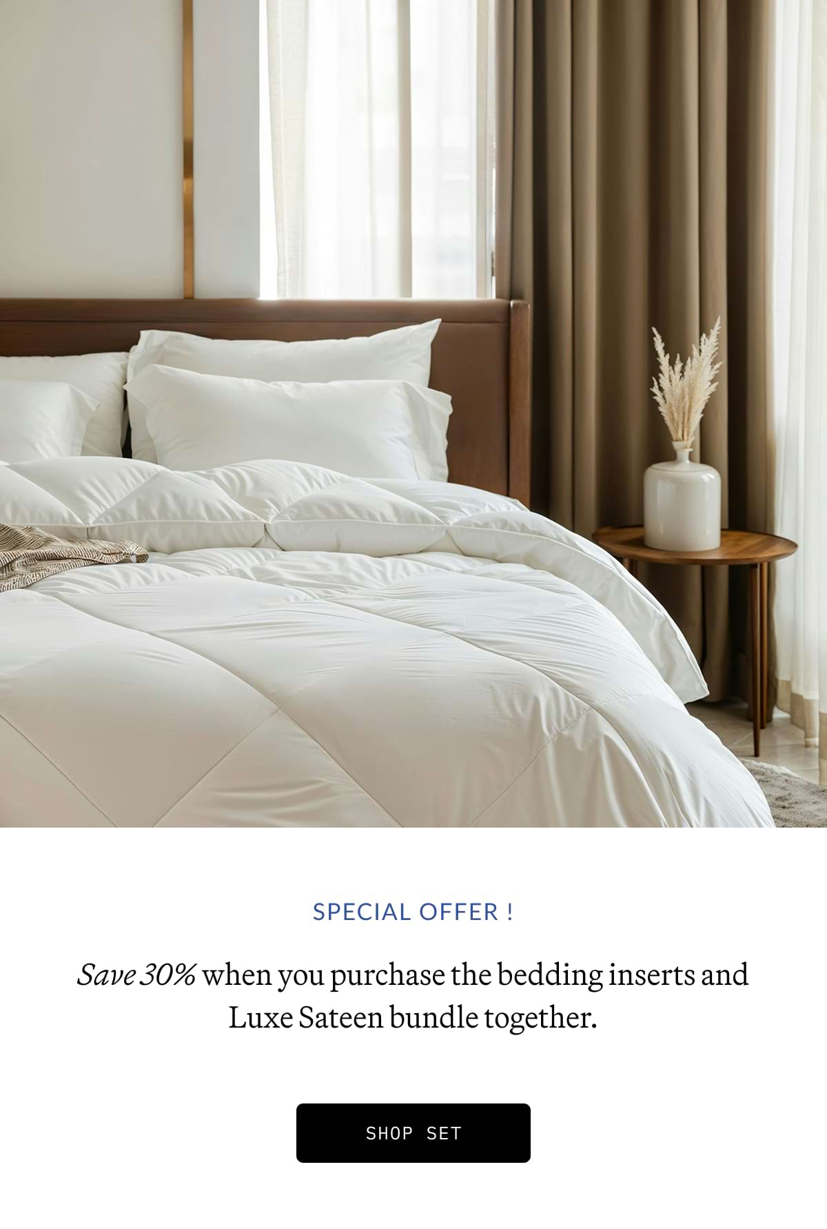 THE COMPLETE BEDDING BUNDLE