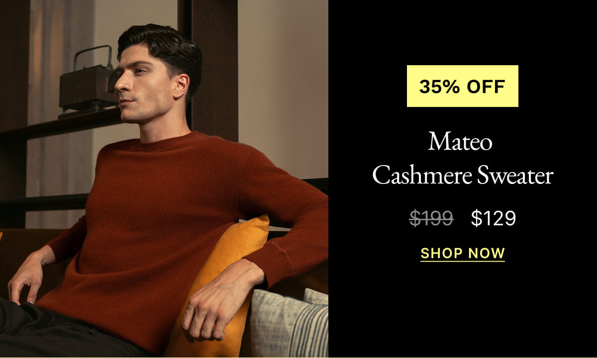 Mateo Cashmere Sweater