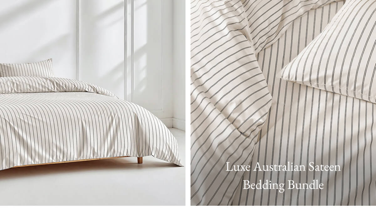 Luxe Australian Sateen Bedding Bundle