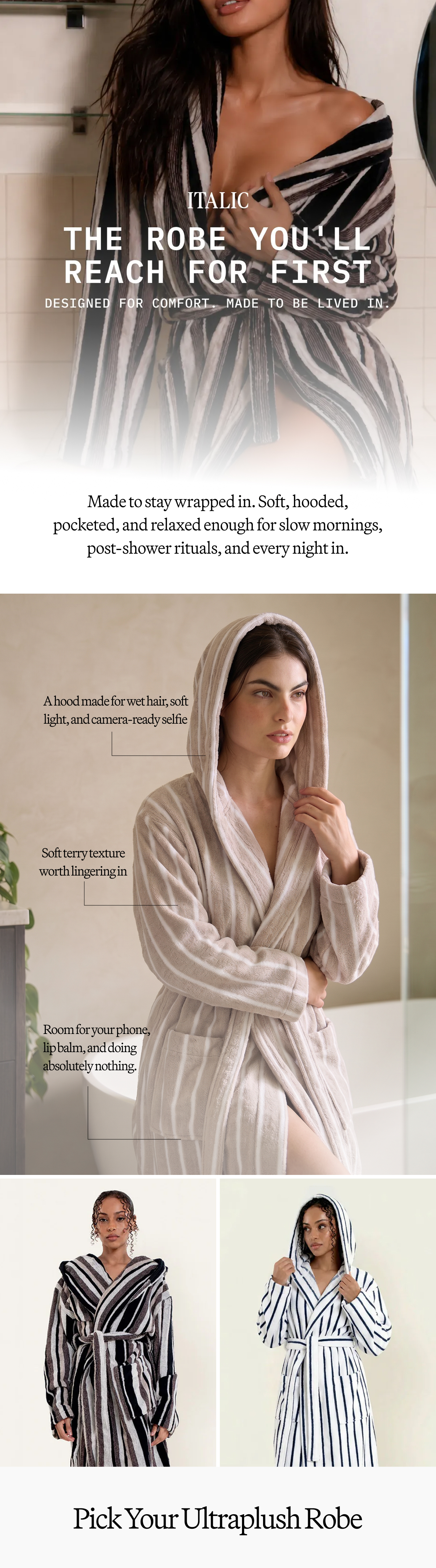 ITALIC | The Robe You Stay In