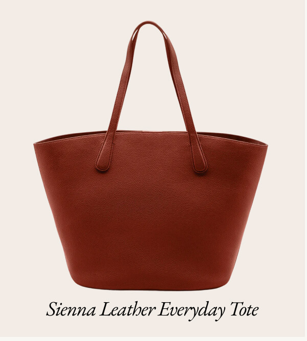 Sienna Leather Everyday Tote