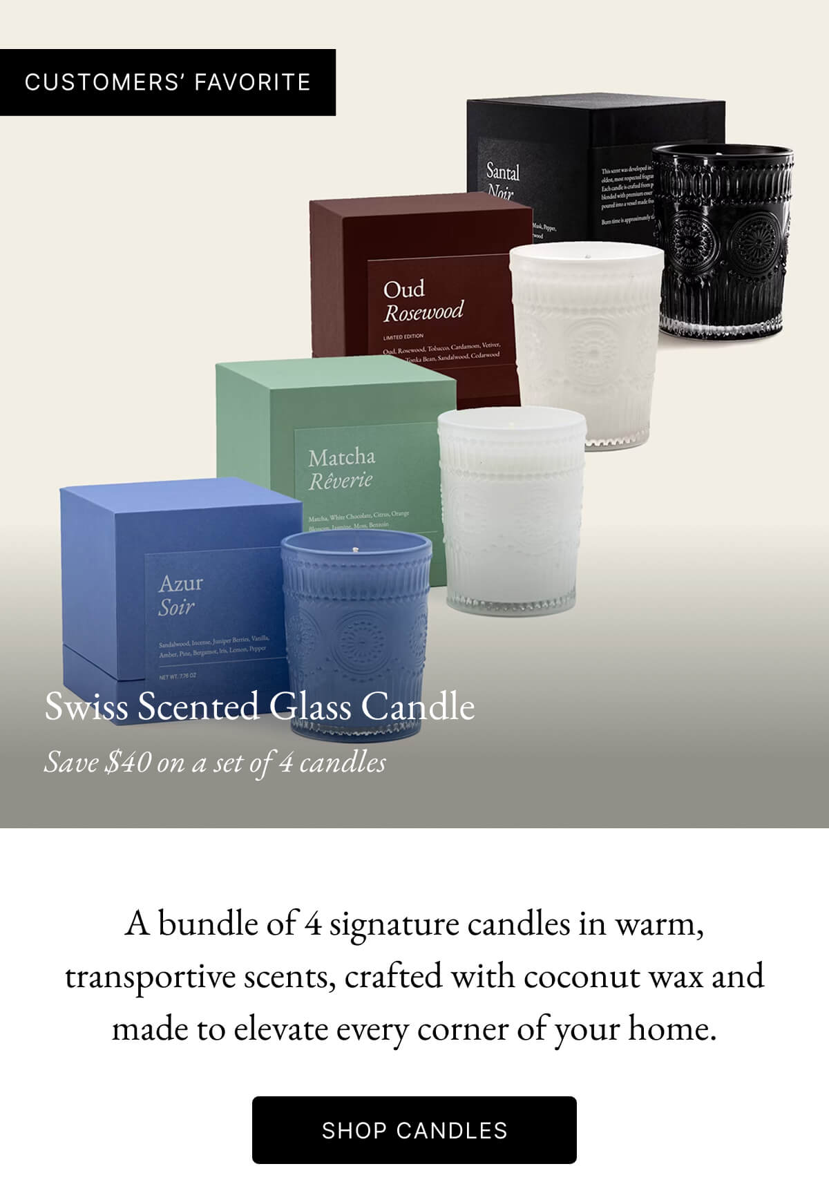 Welcome to Italic | Life is the luxury | Swiss Scented Glass Candle
