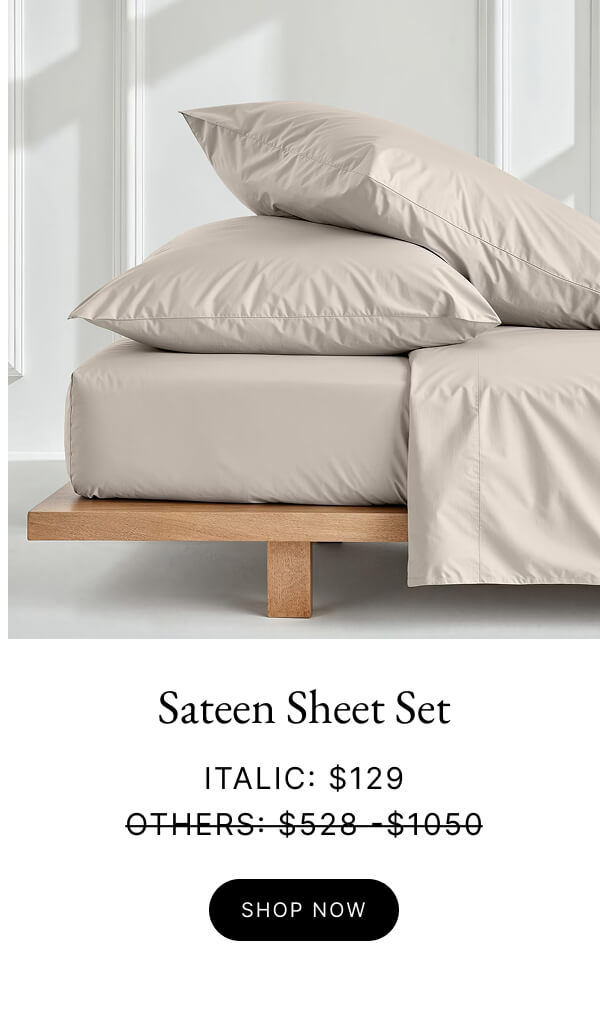 Sateen Sheet Set