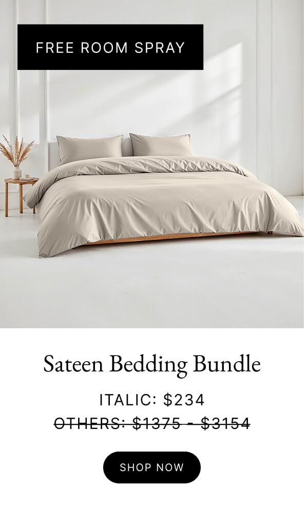 Sateen Bedding Bundle 