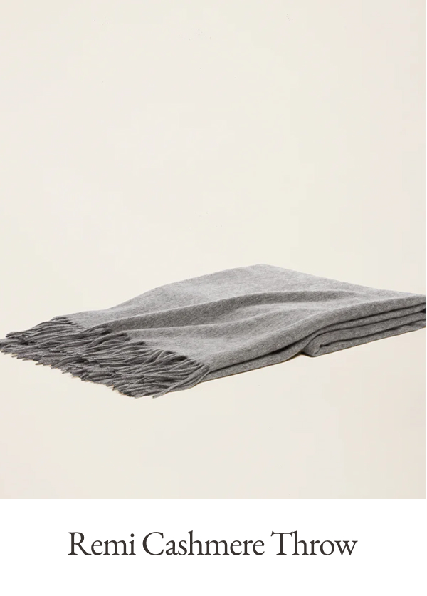 Remi Cashmere Throw