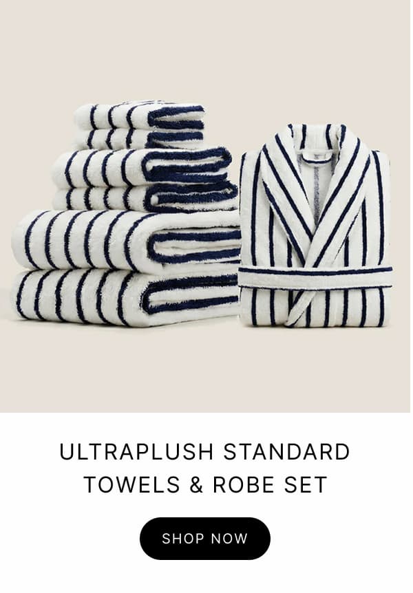 Ultraplush Australian Cotton Towels & Robe Set