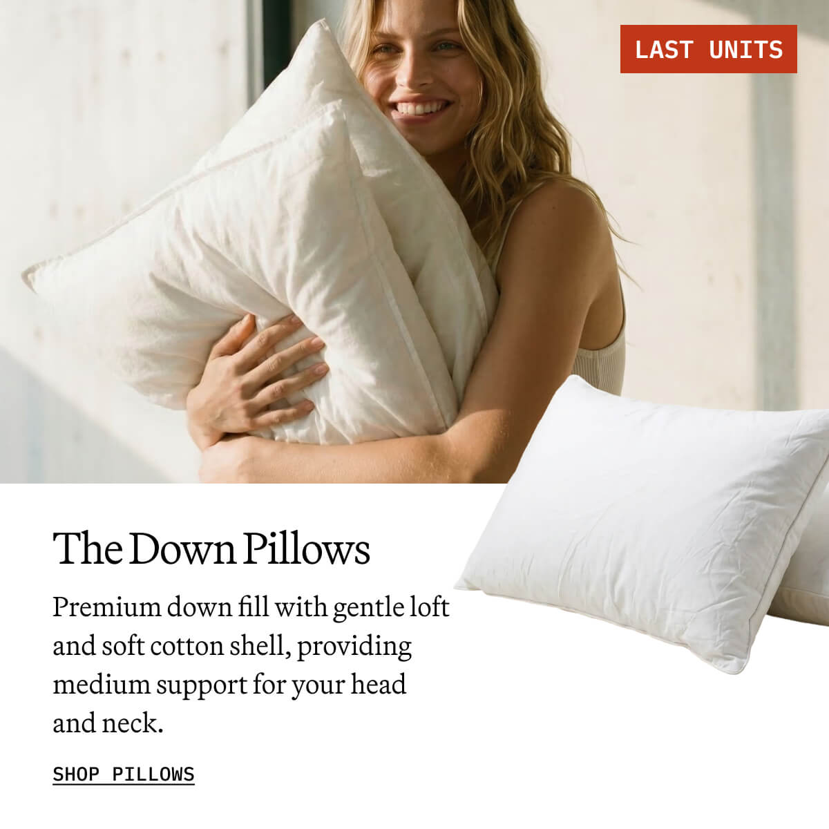ITALIC | Down Pillow