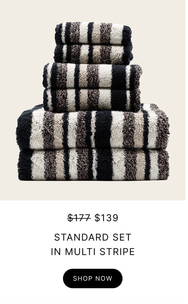 STANDARD SET IN MULTI STRIPE STANDARD SET IN MULTI STRIPE