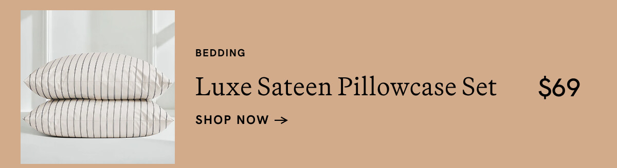 Luxe Australian Sateen Pillowcase Set