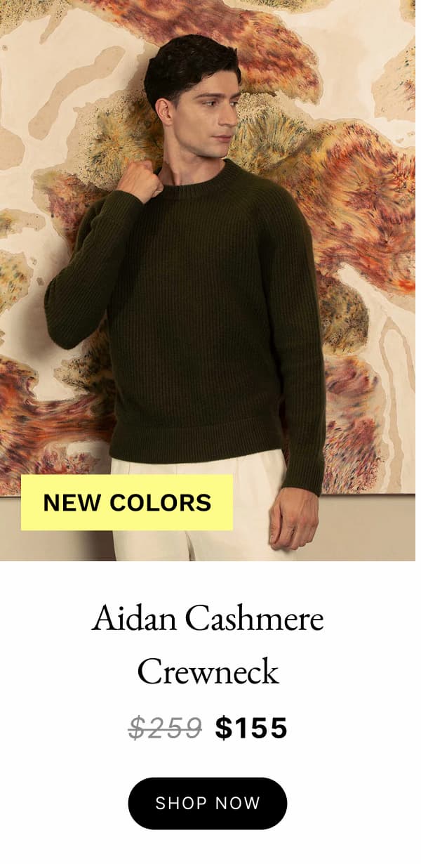 Aidan Cashmere Crewneck