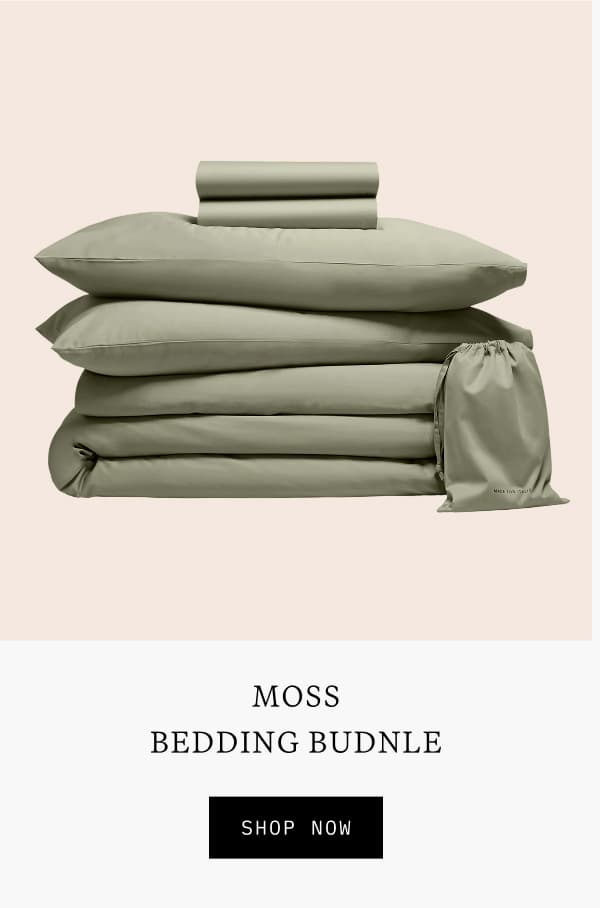 MOSS BEDDING BUNDLE