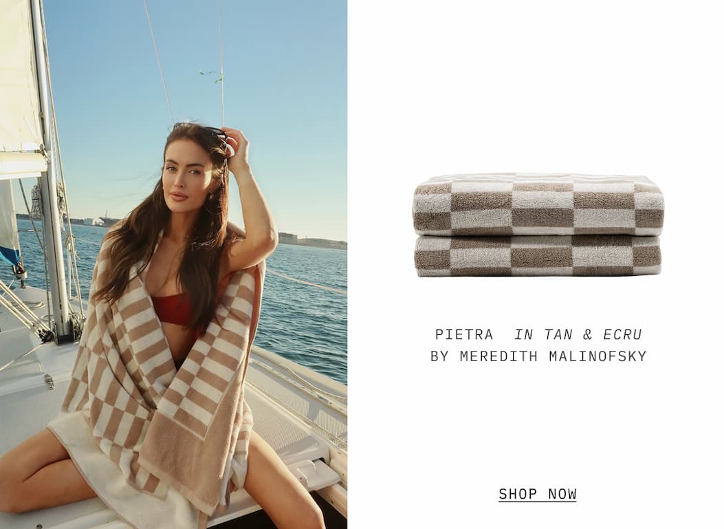 ITALIC | Pietra Towel