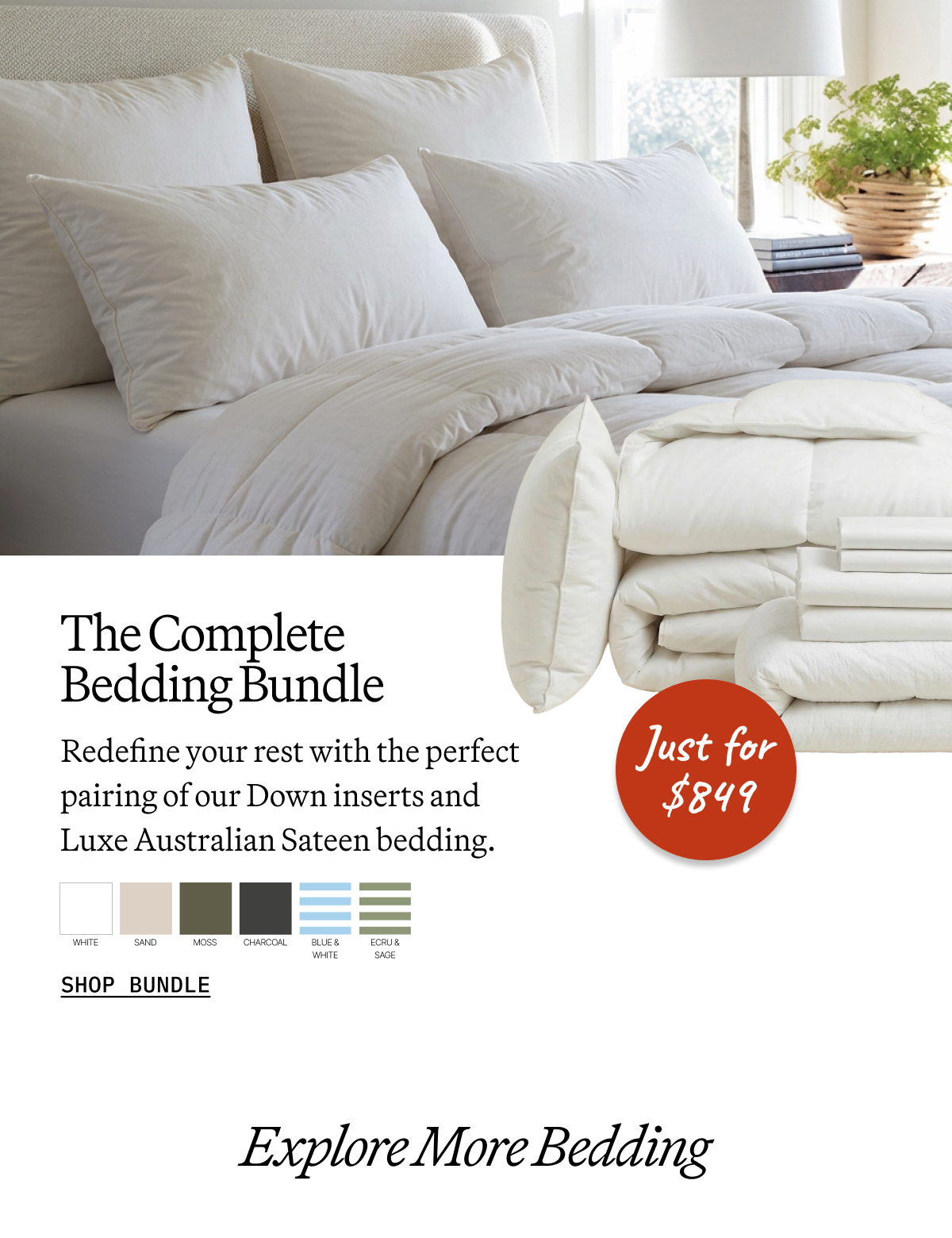 ITALIC | The Complete Bedding Bundle