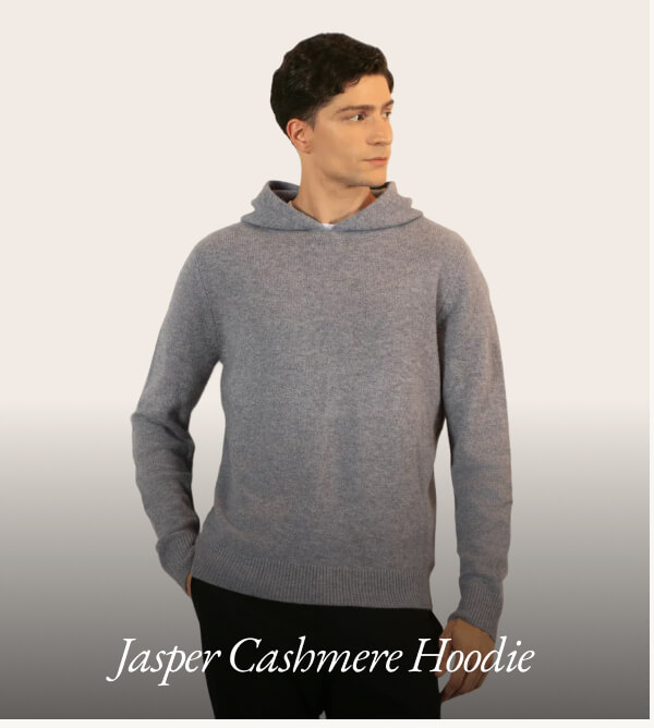 Jasper Cashmere Hoodie