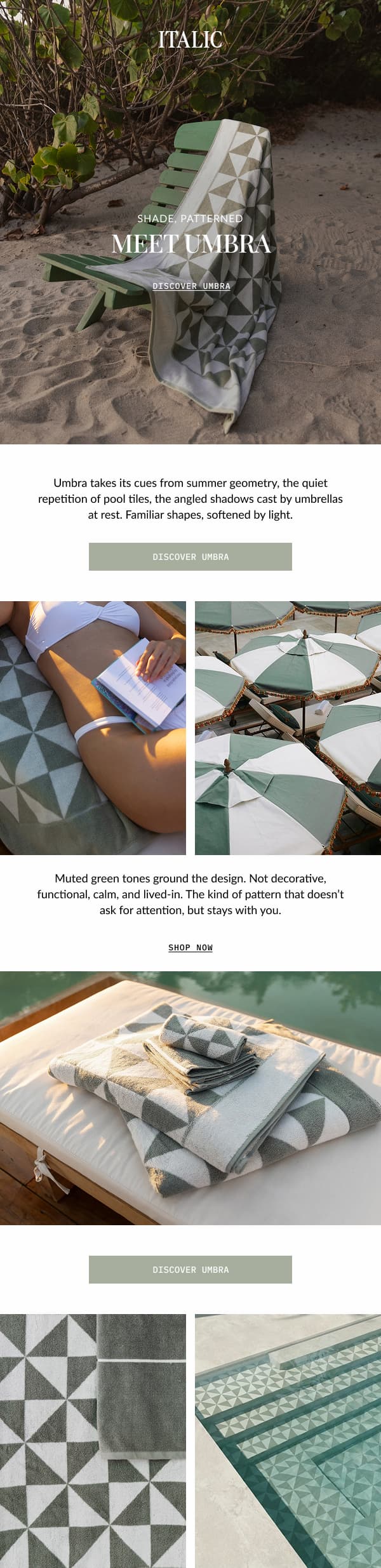 ITALIC | Umbra Towels