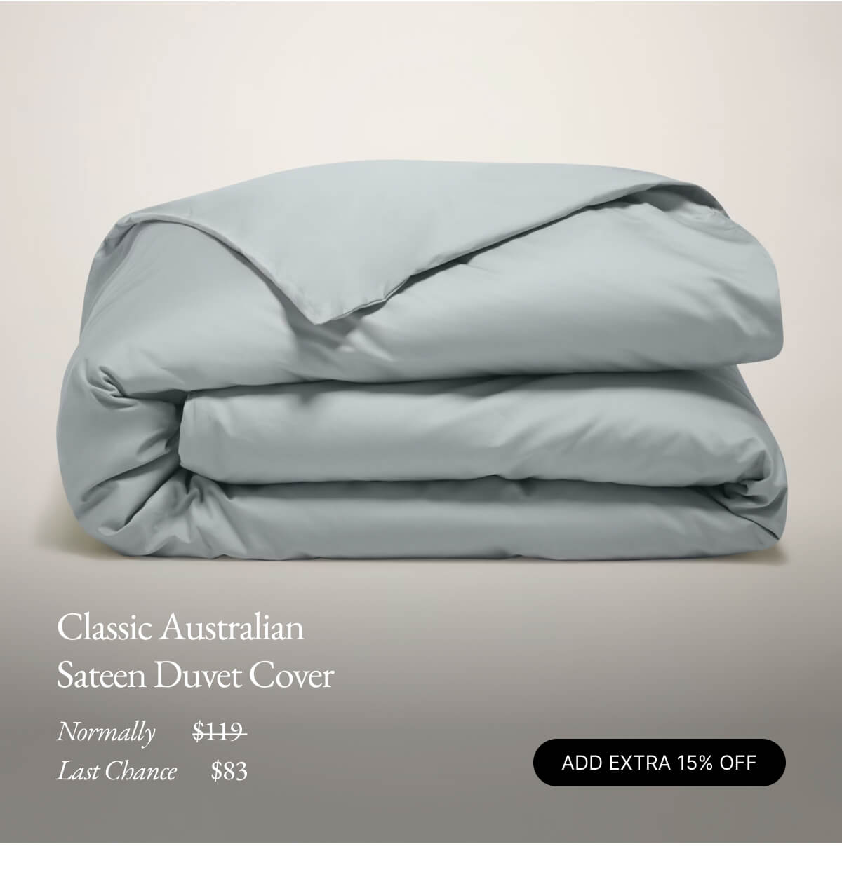 Classic Australian Sateen Duvet Cover