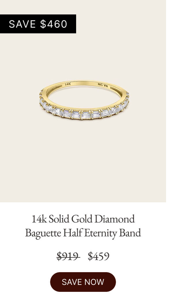 14k Solid Gold Diamond Five-Stone Bezel Necklace $169 $599 SAVE NOW