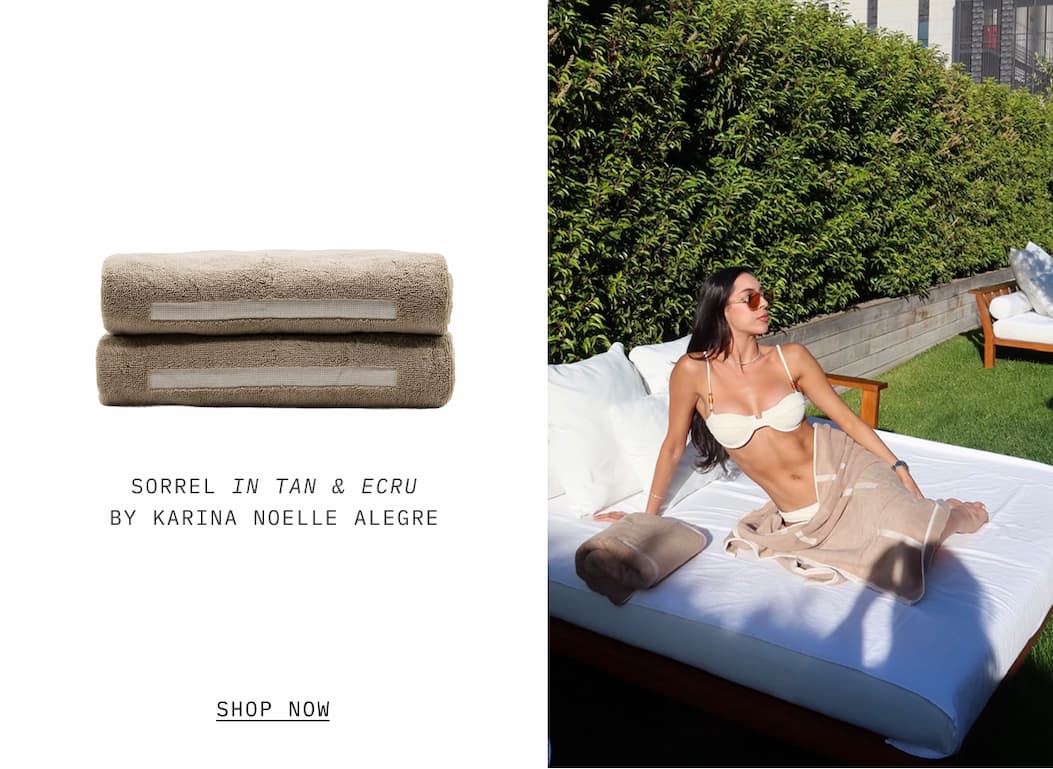 ITALIC | Sorrel Towel