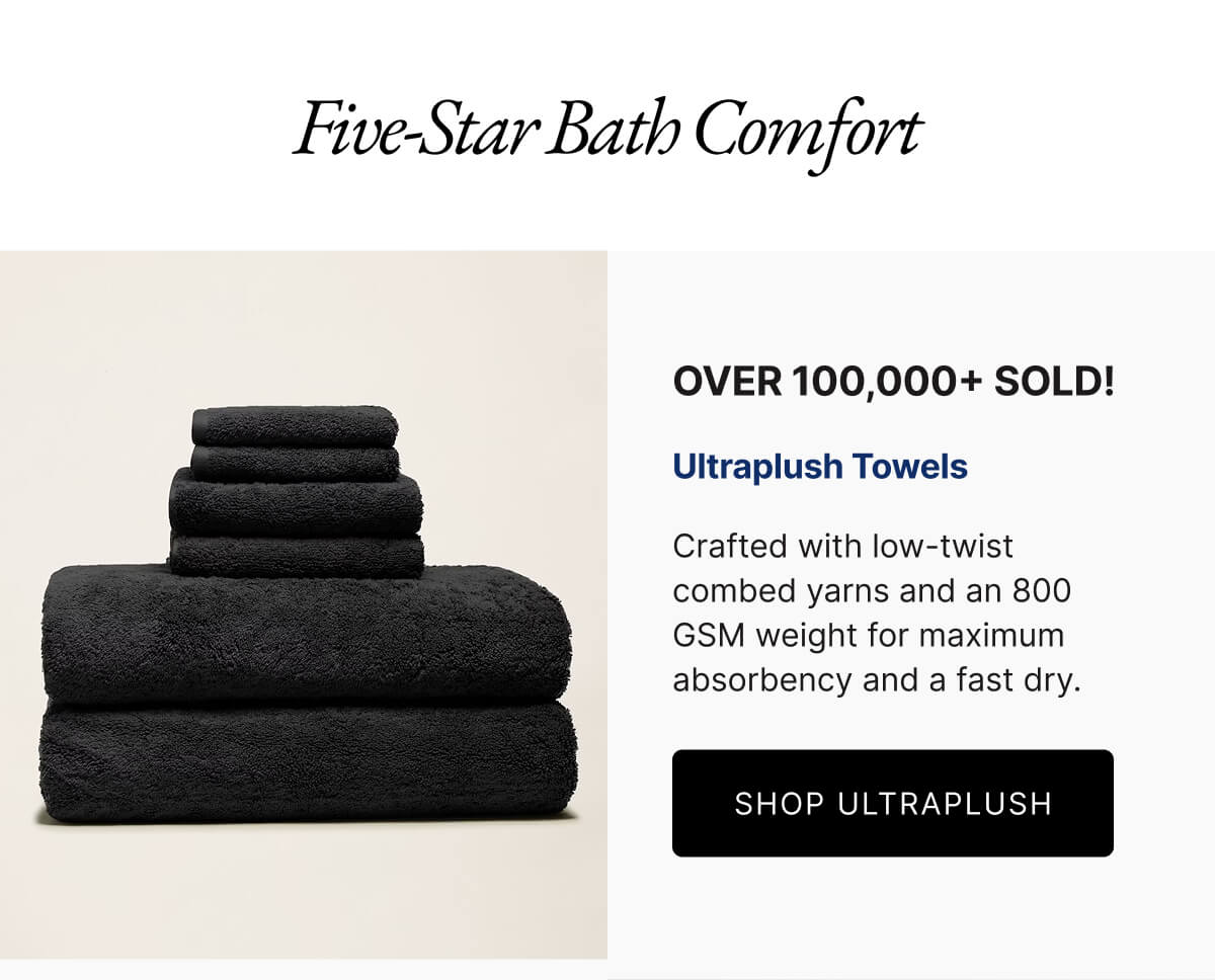 Ultraplush Hotel Quality Towels