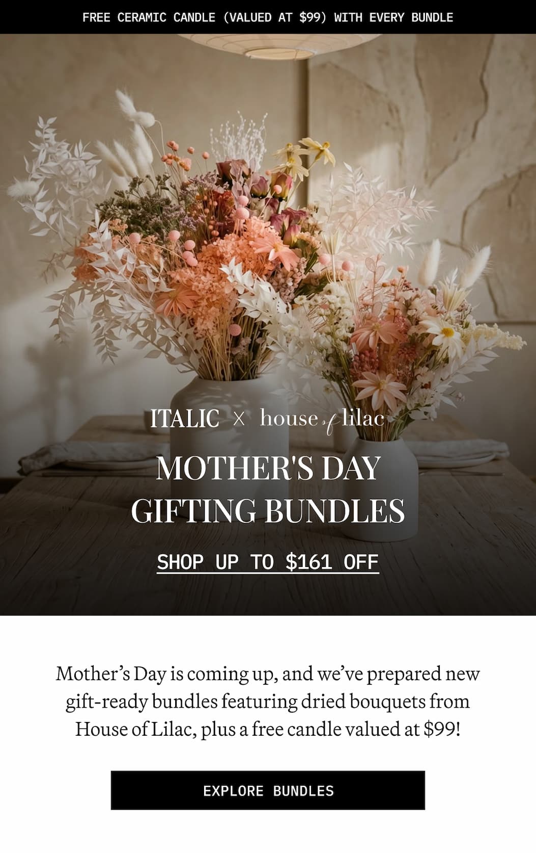 ITALIC | MOTHER'S DAY GIFTING BUNDLES