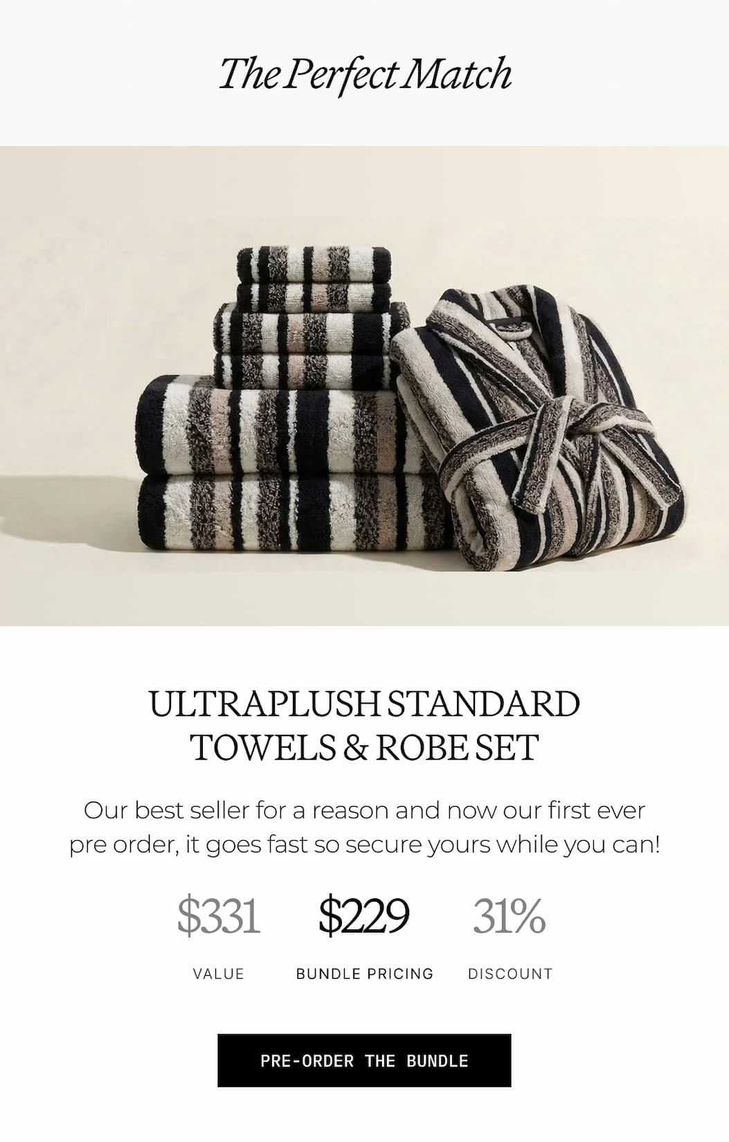 ITALIC | Towel and Bath Robe