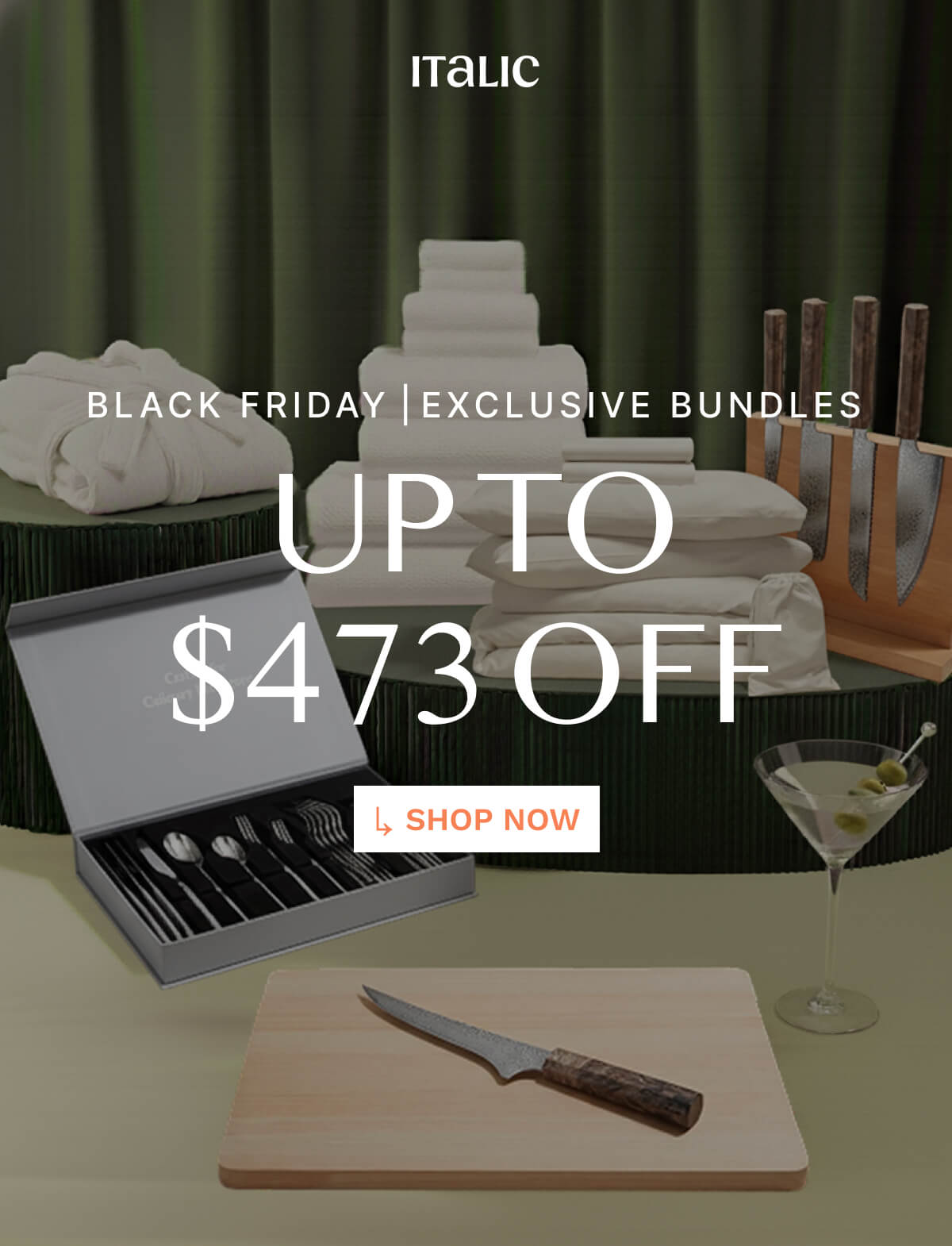 Italic | Life is Luxury | Up to $473 OFF